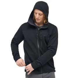 Haglöfs Rosson Mid Hood Men- Jackor|Fleece · Mellanlager
