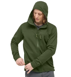 Haglöfs Rosson Mid Hood Men- Jackor|Fleece · Mellanlager