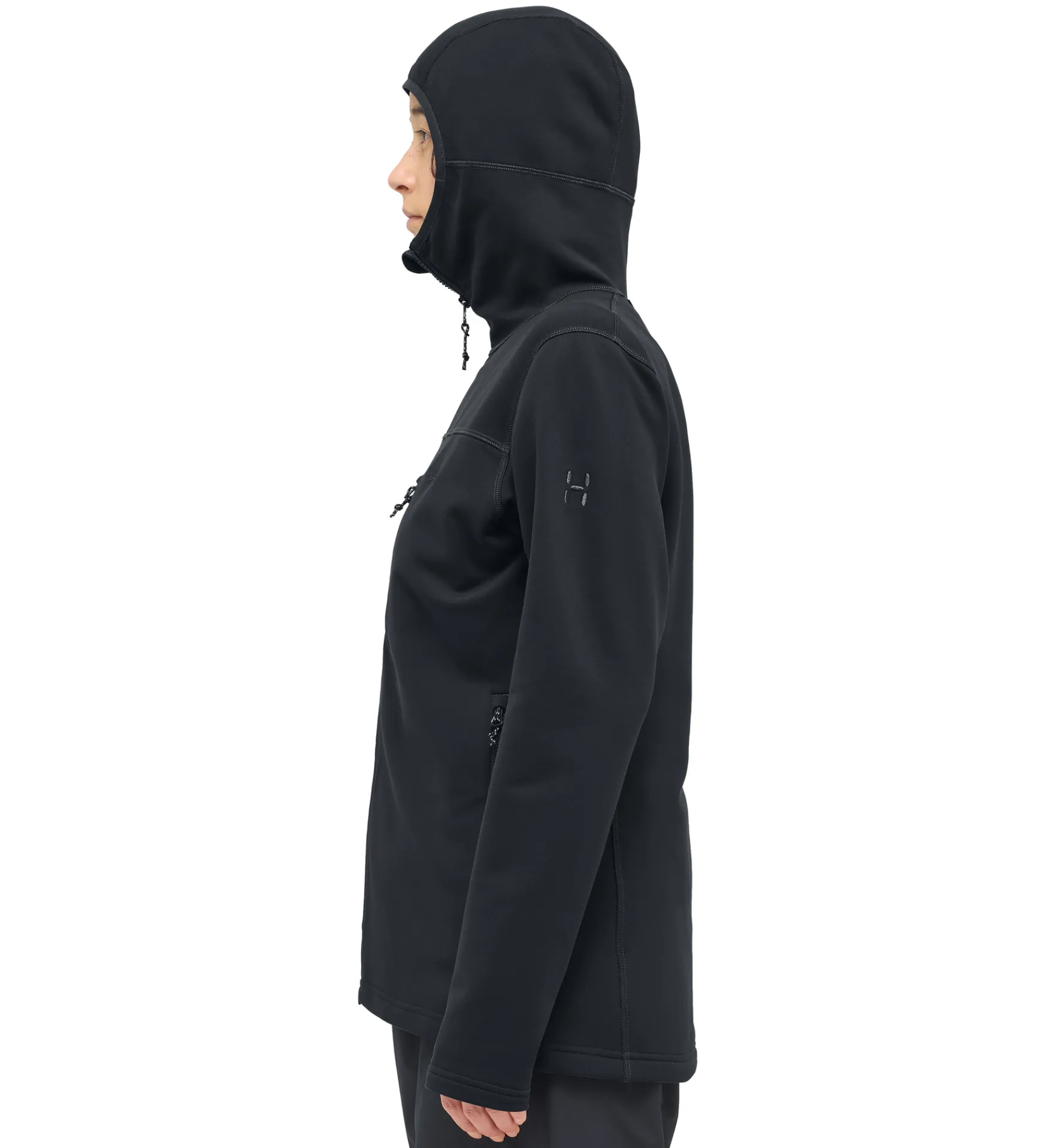 Haglöfs Rosson Mid Hood Women- Jackor|Fleece · Mellanlager