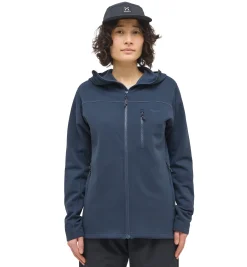 Haglöfs Rosson Mid Hood Women- Jackor|Fleece · Mellanlager