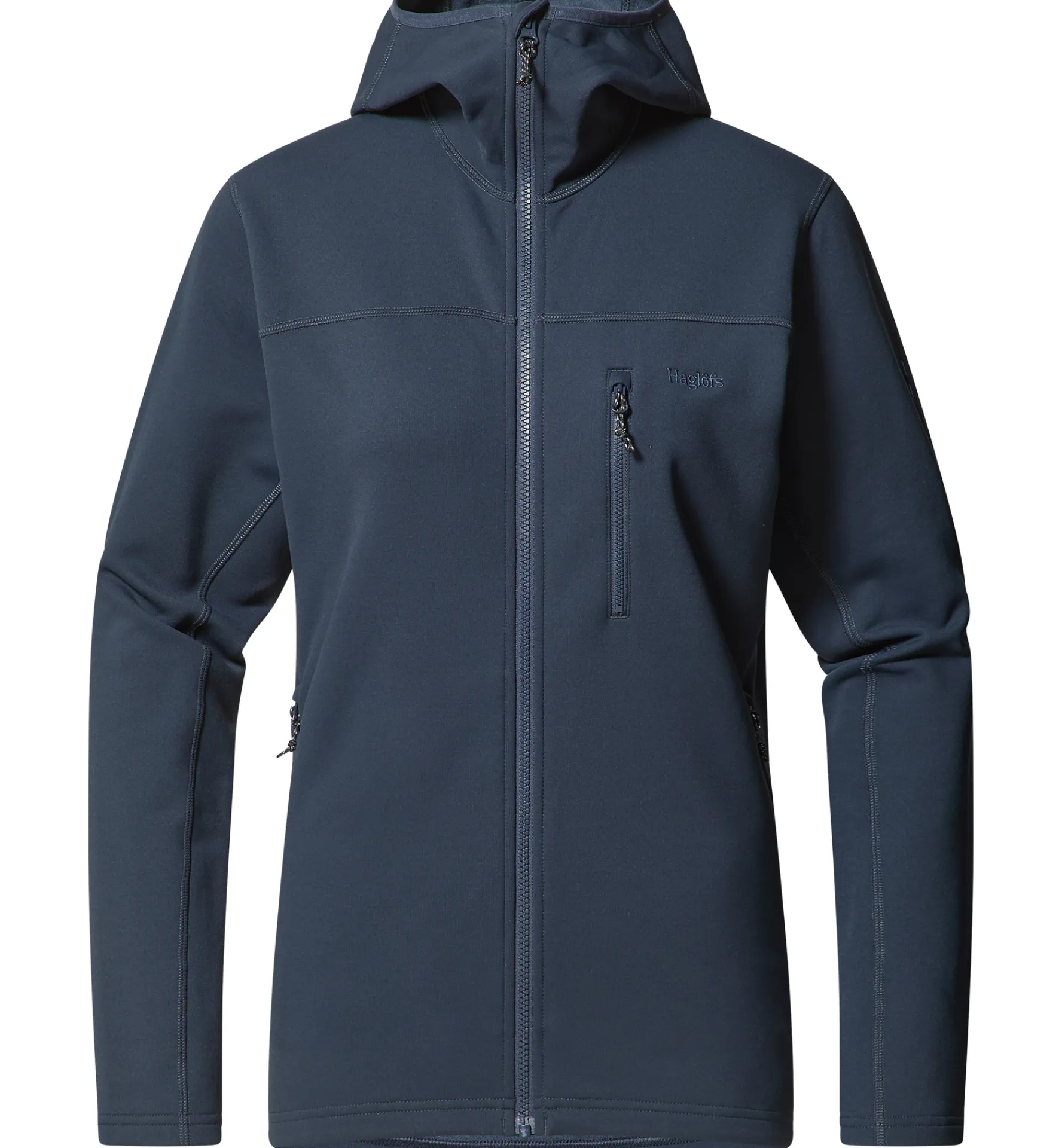 Haglöfs Rosson Mid Hood Women- Jackor|Fleece · Mellanlager
