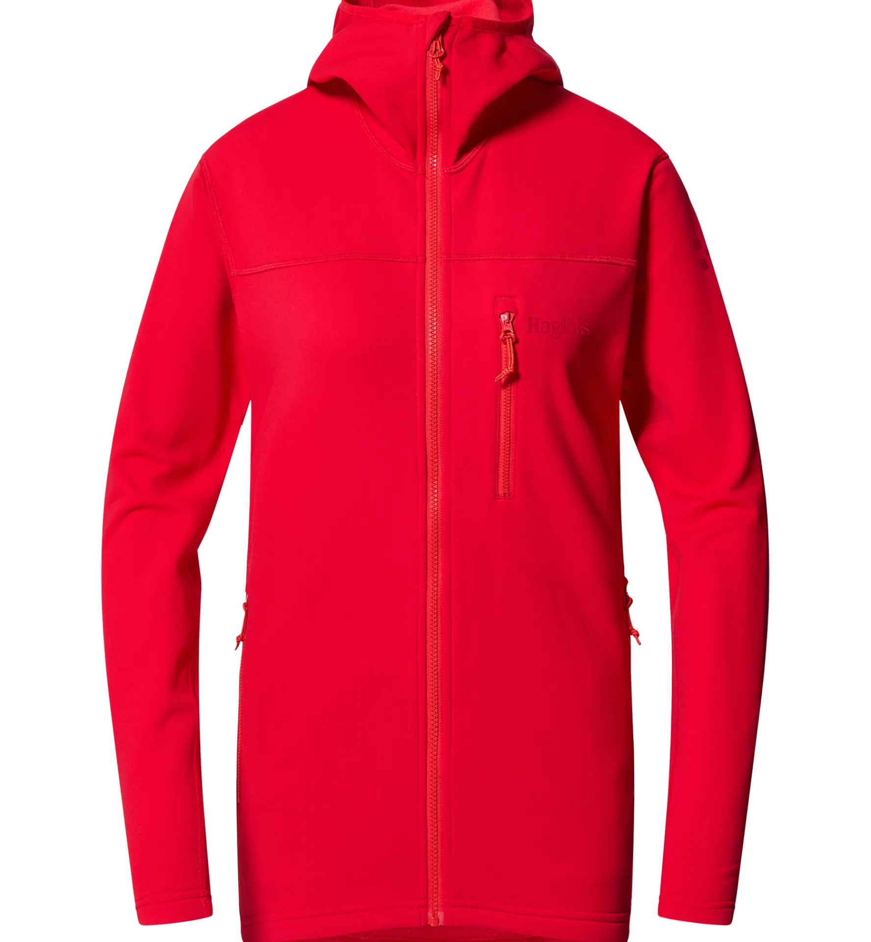Haglöfs Rosson Mid Hood Women- Jackor|Fleece · Mellanlager