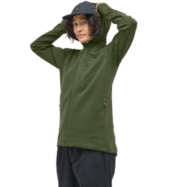 Haglöfs Rosson Mid Hood Women- Jackor|Fleece · Mellanlager
