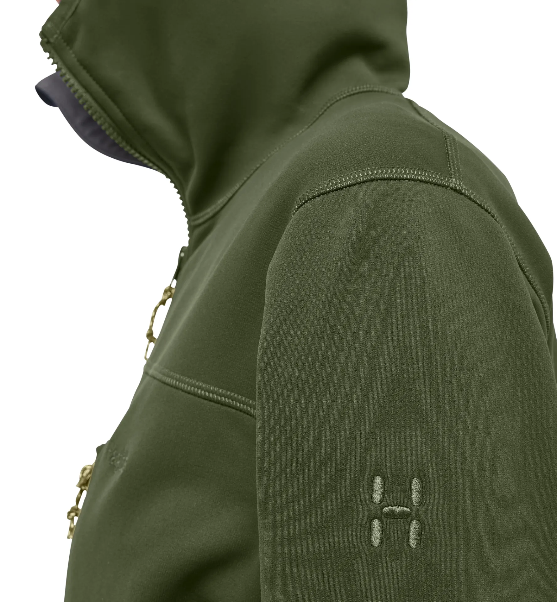 Haglöfs Rosson Mid Hood Women- Jackor|Fleece · Mellanlager