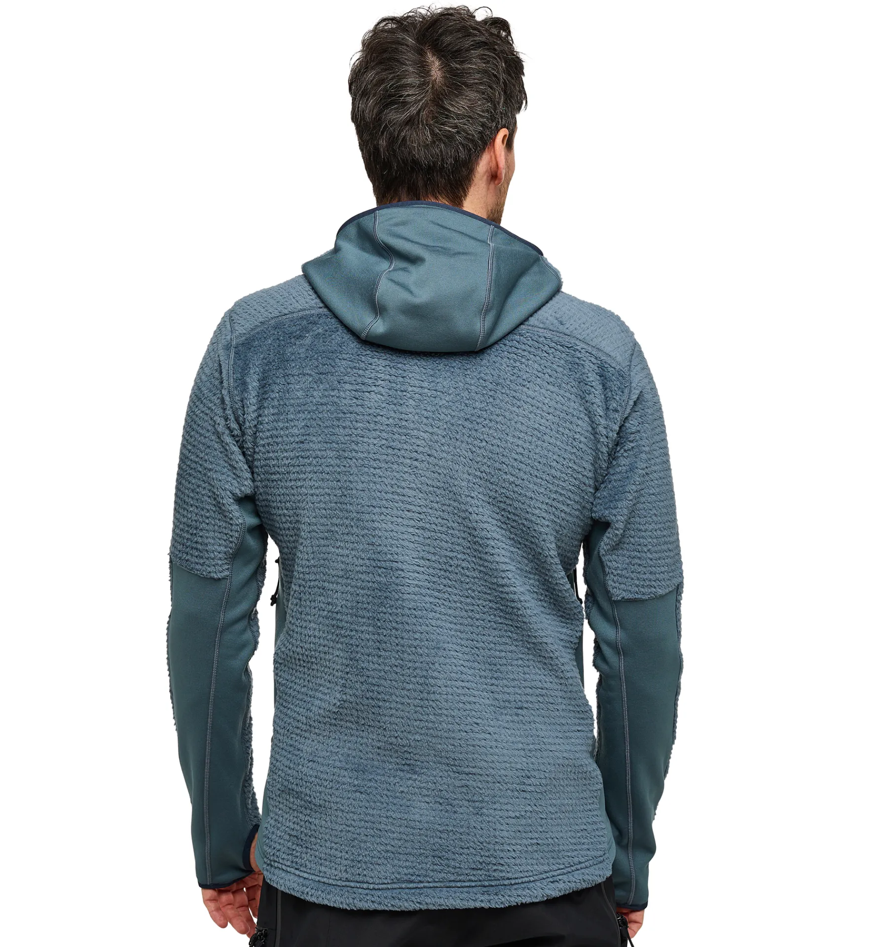 Haglöfs Vassi Mid Hood Men- Fleece · Mellanlager|Jackor