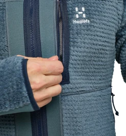 Haglöfs Vassi Mid Hood Men- Fleece · Mellanlager|Jackor