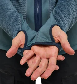 Haglöfs Vassi Mid Hood Men- Fleece · Mellanlager|Jackor
