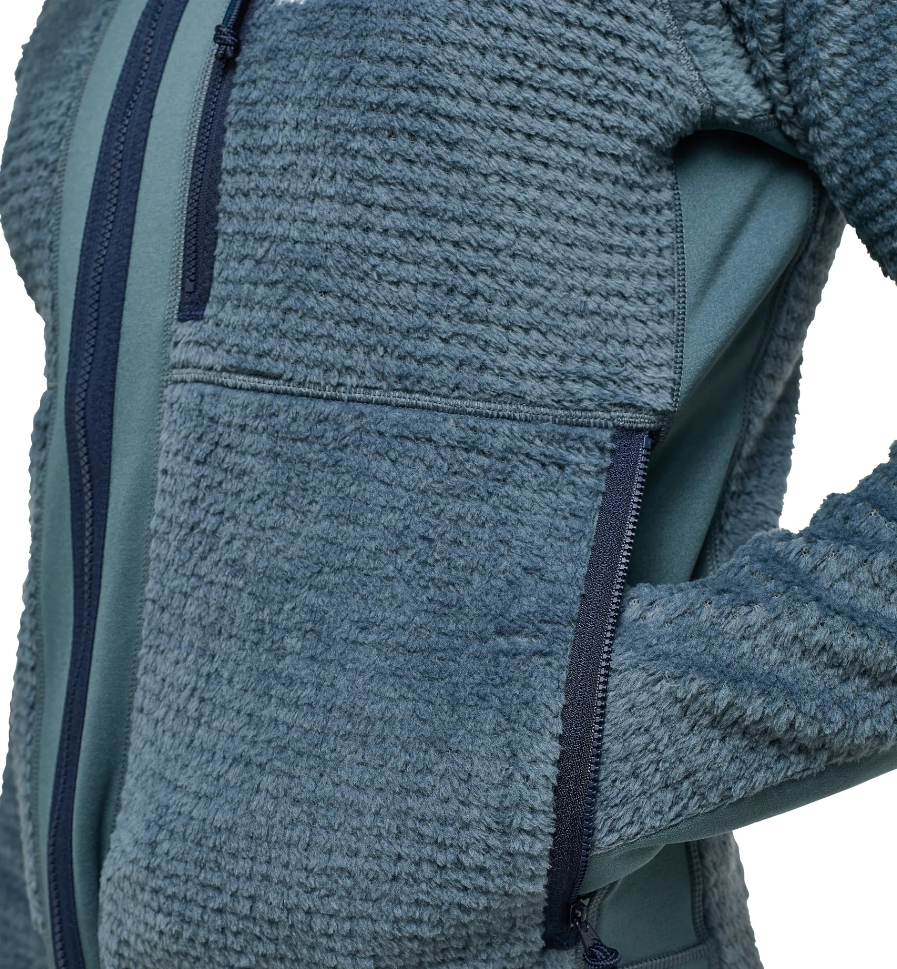 Haglöfs Vassi Mid Hood Men- Fleece · Mellanlager|Jackor