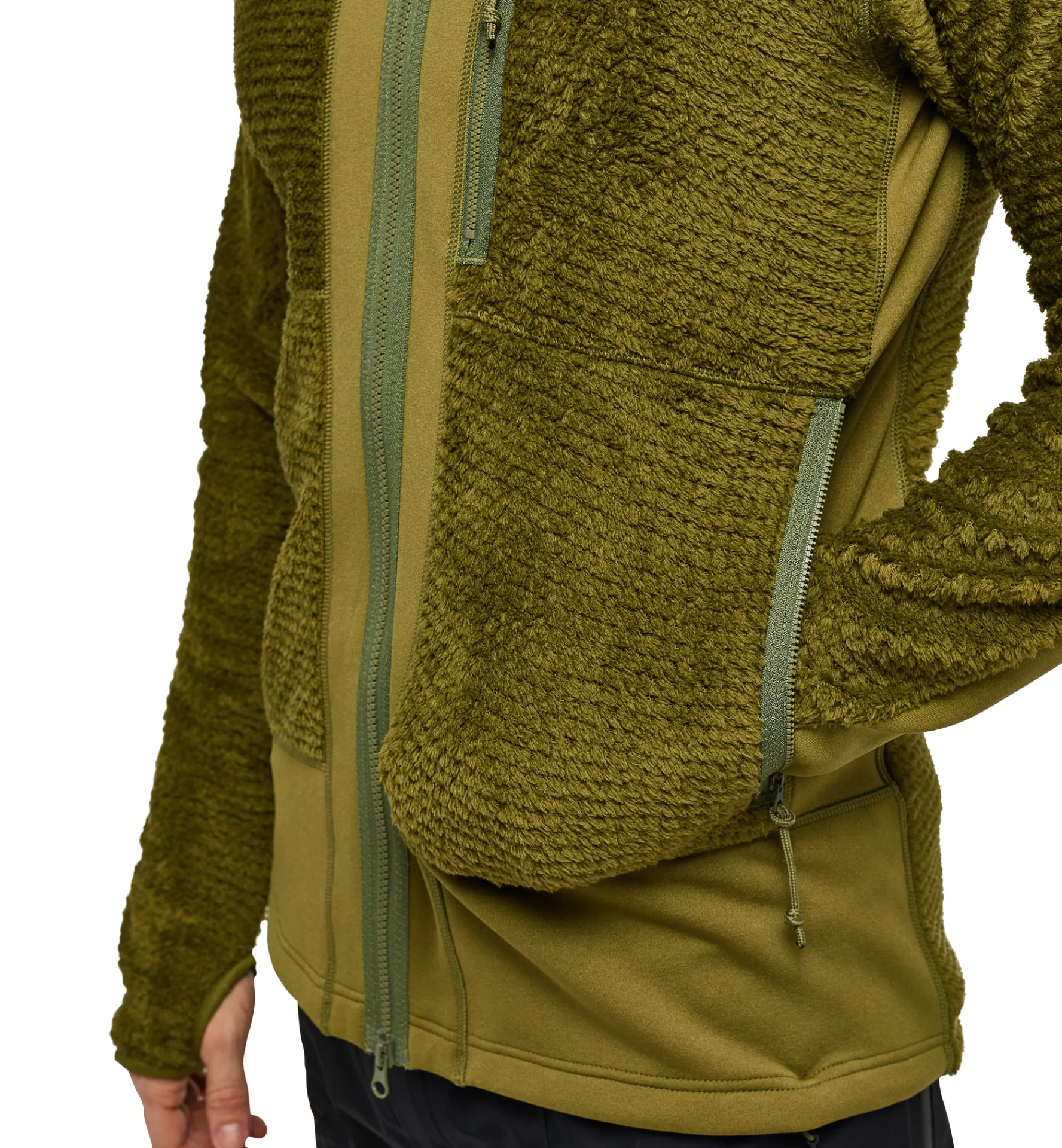 Haglöfs Vassi Mid Hood Men- Jackor|Fleece · Mellanlager