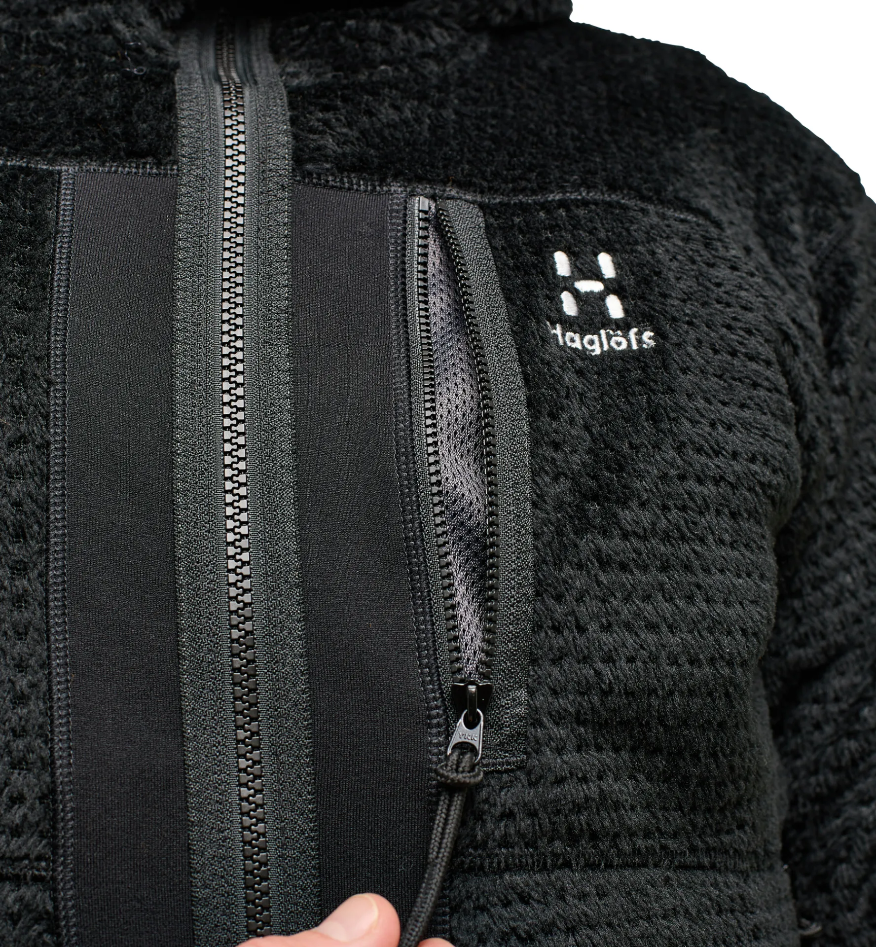 Haglöfs Vassi Mid Hood Men- Jackor|Fleece · Mellanlager