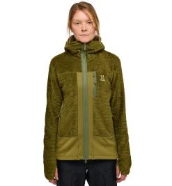 Haglöfs Vassi Mid Hood Women- Jackor|Fleece · Mellanlager