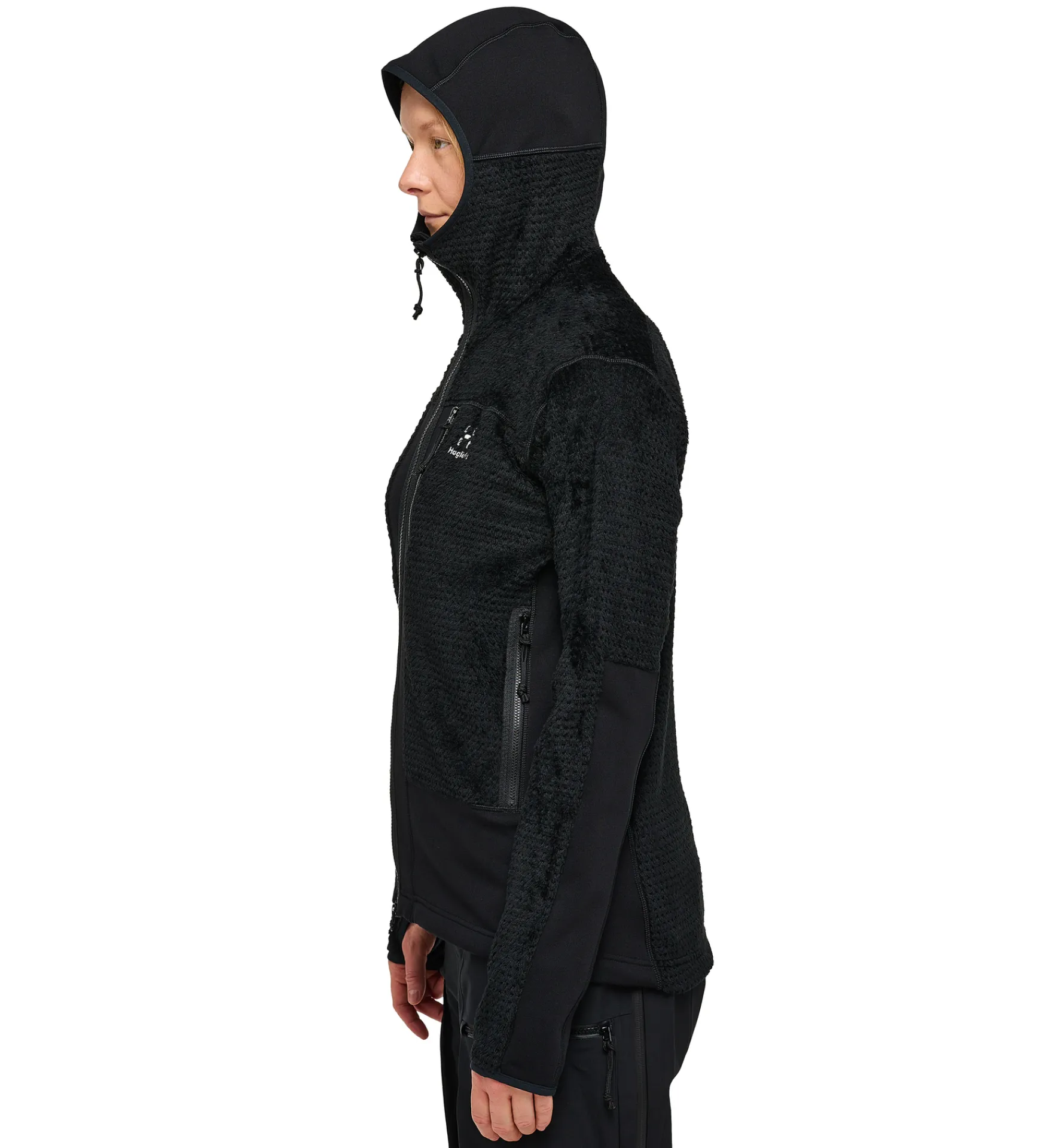 Haglöfs Vassi Mid Hood Women- Jackor|Fleece · Mellanlager