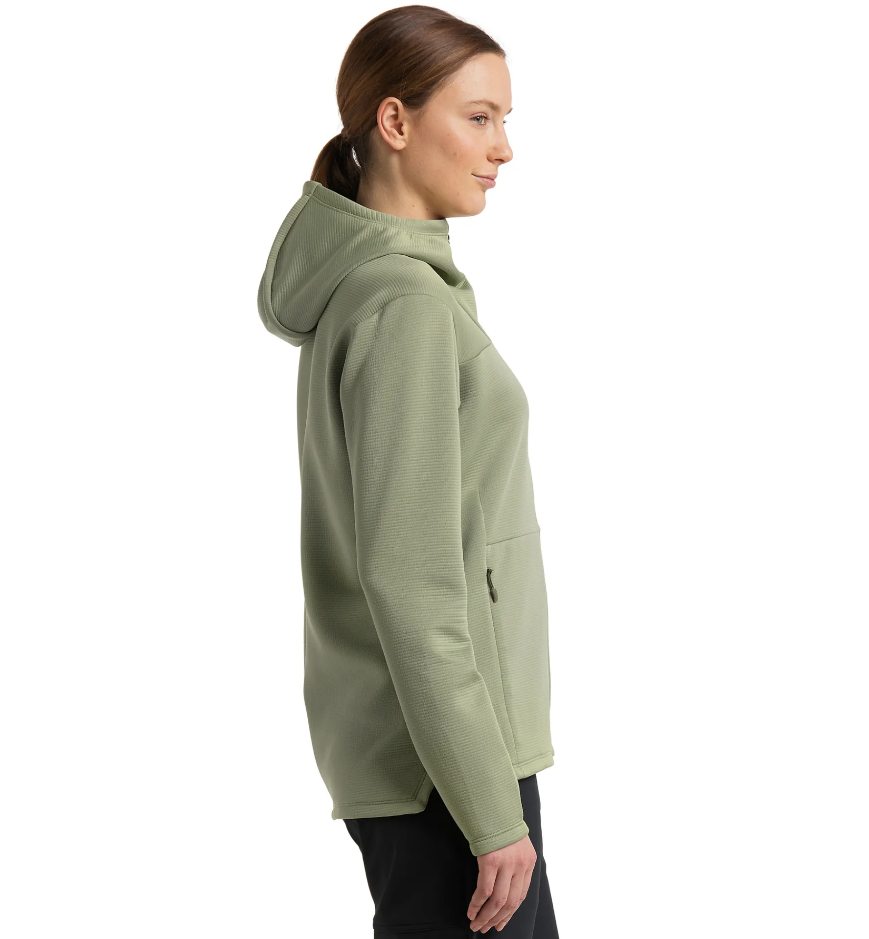Haglöfs Willow Mid Hood Women- Jackor|Fleece · Mellanlager