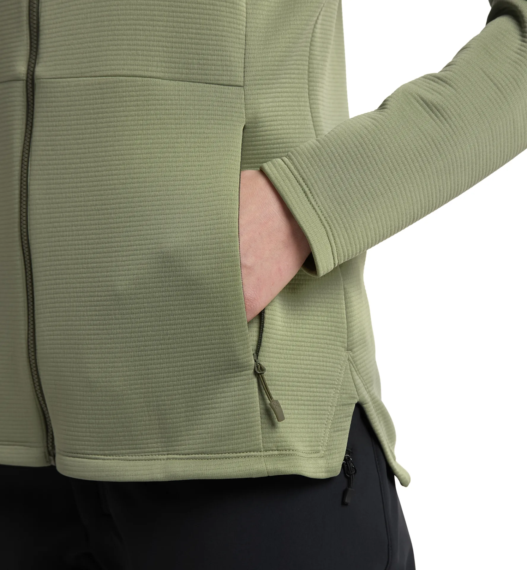 Haglöfs Willow Mid Hood Women- Jackor|Fleece · Mellanlager