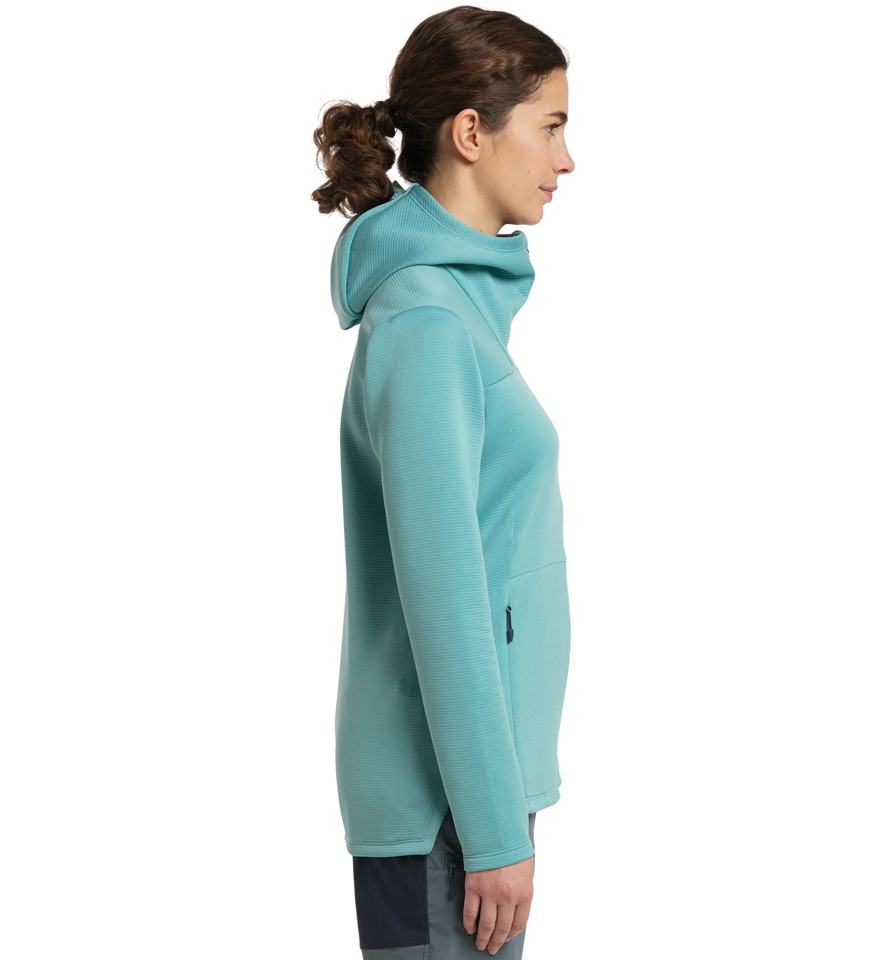 Haglöfs Willow Mid Hood Women- Jackor|Fleece · Mellanlager